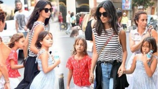 Tuba Büyüküstün'ün İkiz Kızlarını Görenler Şaşkına Döndü! 